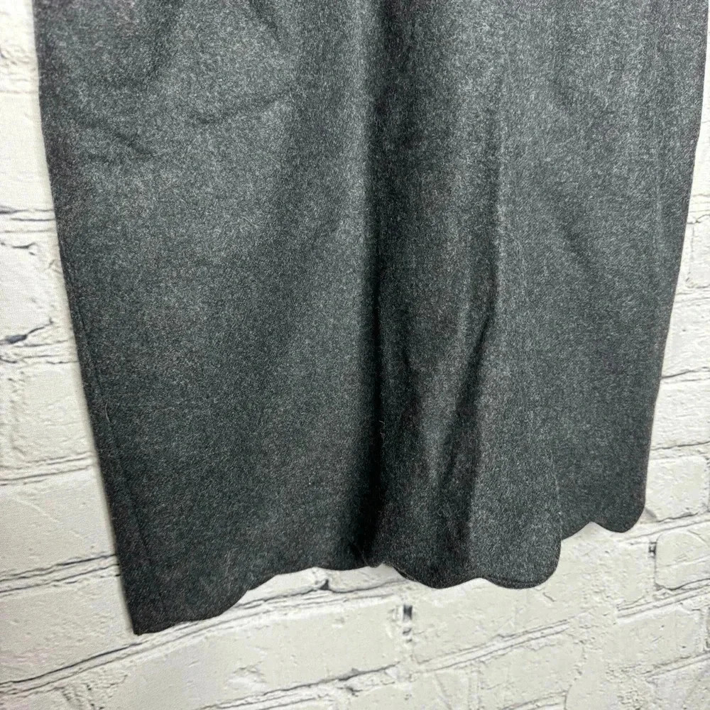 Masai Made in Italy Women’s Grey Wool Skirt size 42/6 - Picture 2 of 8